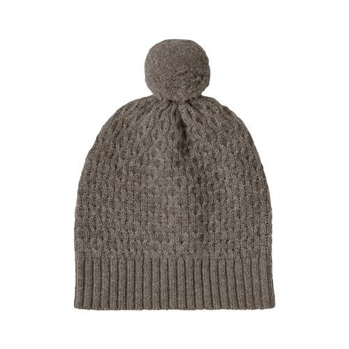 FUB Lambswool Hat Grey Melange 80/90 cm  Grå  80/90 cm  Drenge, Piger