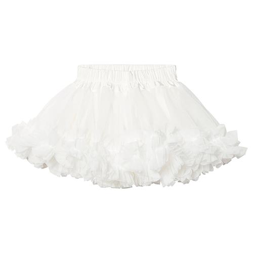 DOLLY by Le Petit Tom Flæse Nederdel Hvid 3-6 Y  Hvid  3-6 år  Piger