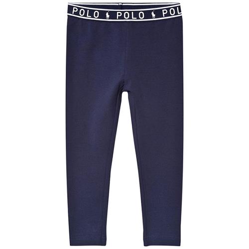 Ralph Lauren Logo Leggings Navyblå 16 Y  Marineblå  16 år  Piger