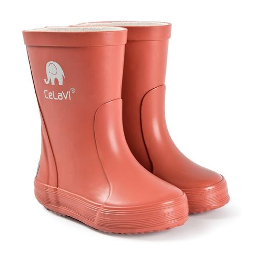 Celavi Basic Rain Boots Redwood 23 EU  Rød  23 EU  Drenge, Piger