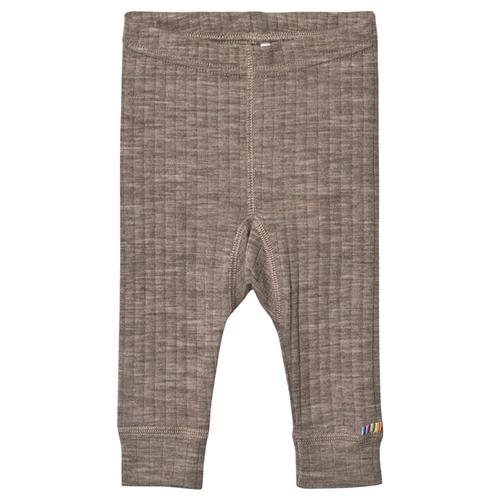 Joha Leggings Sesame Melange Sesame Melange-120 cm Uld Beige  120 cm  Drenge, Piger