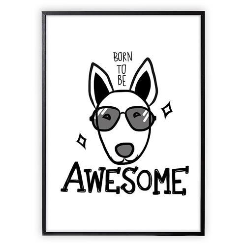 XO Posters Poster Awesome One Size  Sort  One Size  Drenge, Piger