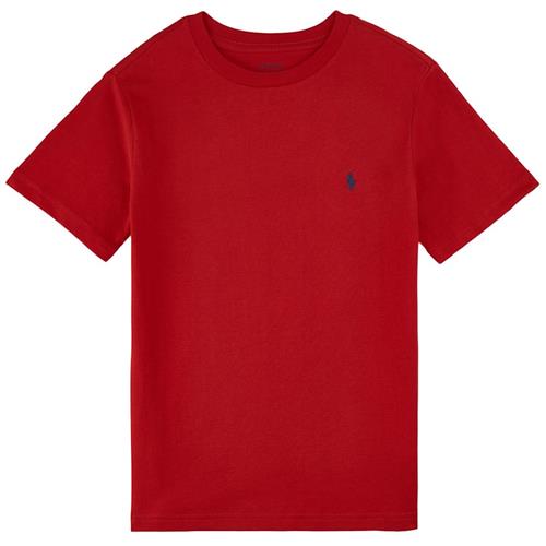 Ralph Lauren Logo T-shirt Rød 4 Y  Rød  4 år  Drenge