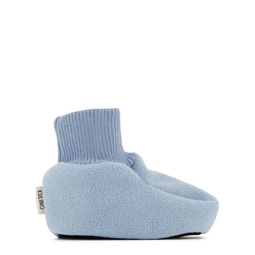 Kuling Livigno Vindfleecetøffeler Flintstone Blue 18-24 Months  Blå Ensfarvet 18-24 måneder  Drenge, Piger