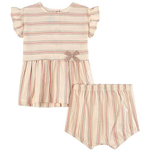 Absorba Kjolesæt Vanilla 3 Months  Creme  3 måneder  Piger