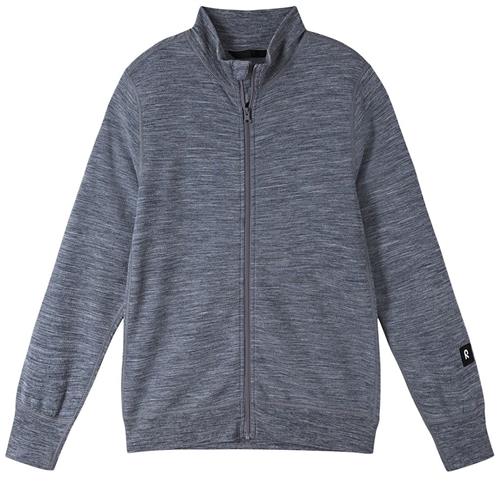 Reima Mahin Uldsweater Gråmeleret 92 cm Uld Grå  92 cm  Drenge, Piger