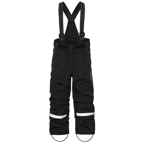 Didriksons Idre Kids 6 Skibukser Sorte Black-90 cm  Sort  90 cm  Drenge, Piger