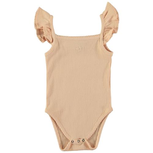Tocoto Vintage Ribbet Babybody Lyserød 18 Months  Lyserød  18 måneder  Piger