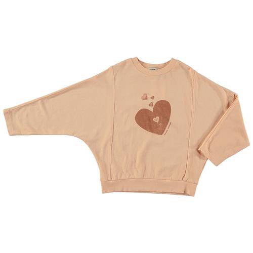 Tocoto Vintage Sweatshirt Med Tryk Lyserød 3 Y  Lyserød  3 år  Piger