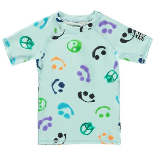 Molo Neptune UV-trøje Multi Smile 86/92 cm  Blå  86/92 cm  Drenge, Piger