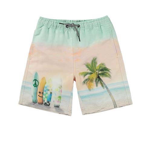 Molo Nilson Badebukser Sunrise Surfer 86/92 cm  Creme  86/92 cm  Drenge