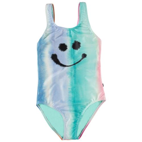 Molo Nika Badedragt Colorful Smile 98 cm  Blå  98 cm  Piger