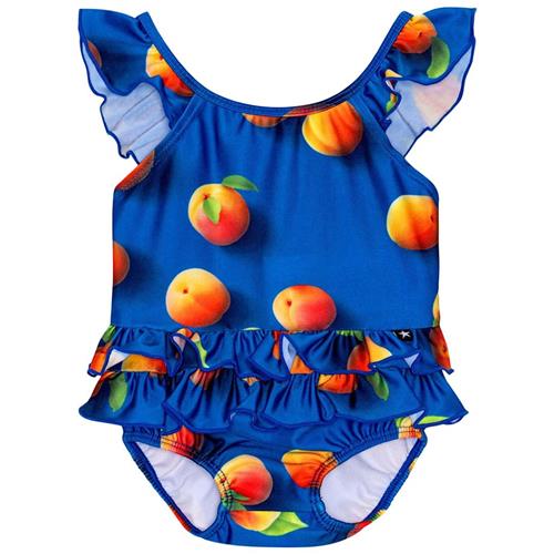 Molo Nalani Badedragt Apricot 86/92 cm  Blå  86/92 cm  Piger