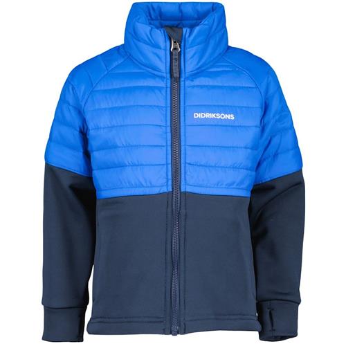 Didriksons Filur Padder Jacket Caribbean Blue 100 cm  Blå  100 cm  Drenge, Piger