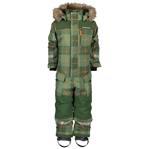 Didriksons Polarbjörnen Winter Coveralls Pine Green 110 cm  Grøn  110 cm  Drenge, Piger
