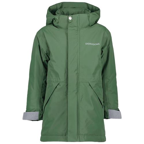 Didriksons Tundran Parka Pine Green 110 cm  Grøn  110 cm  Drenge, Piger