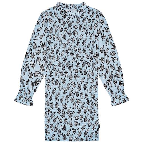 Molo Calesta Kjole Blue Studio Birds 134/140 cm  Blå  134/140 cm  Piger