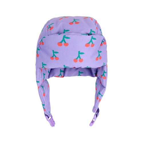 Bobo Choses Cherry Mønstret Vinterhue Til Baby Lilla 45 cm  Lilla  45 cm  Piger