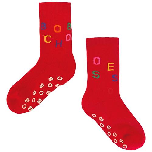 Bobo Choses Bobo Choses Anti-skrid Strømper Rød Red 6-11 Y  Rød  6-11 år  Drenge, Piger
