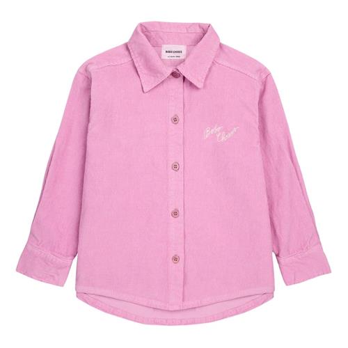 Bobo Choses Bobo Choses Broderet Manchesterskjorte Lyserød 6-7 Y  Lyserød  6-7 år  Piger