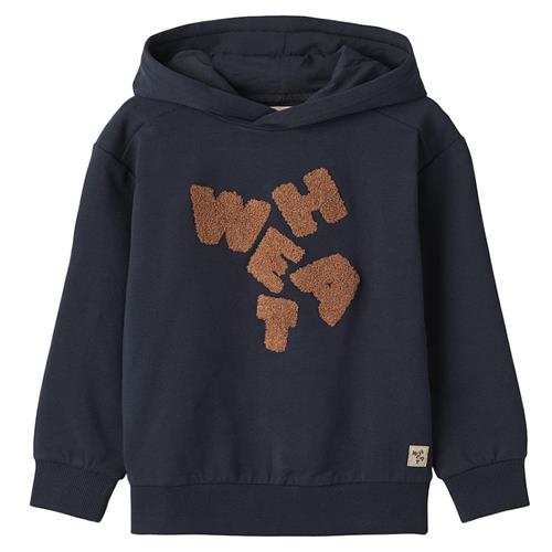 Wheat Sweatshirt Bertram Navy 104cm  Marineblå  104 cm  Drenge