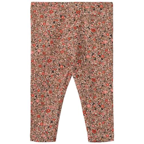 Wheat GOTS Jules Blomstrede Baby-leggings rose Flower Meadow 62 cm  Lyserød  62 cm  Piger