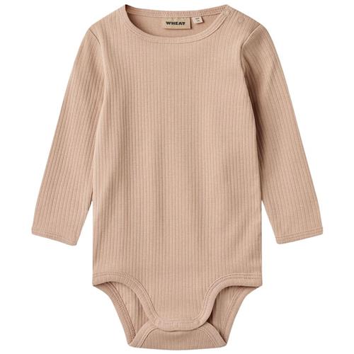 Wheat GOTS Berti Babybody Moonlight Rose 68 cm  Lyserød  68 cm  Drenge, Piger