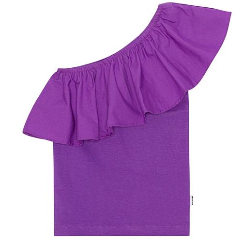 Molo GOTS Rebecca Top Forget Me Not 110/116 cm  Lilla  110/116 cm  Piger