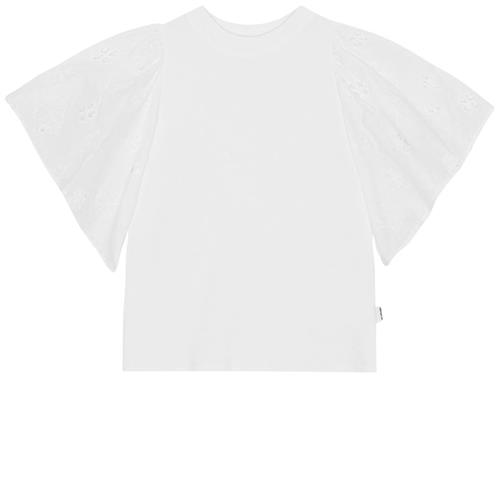 Molo GOTS Ritza T-shirt Hvid 110 cm  Hvid  110 cm  Piger