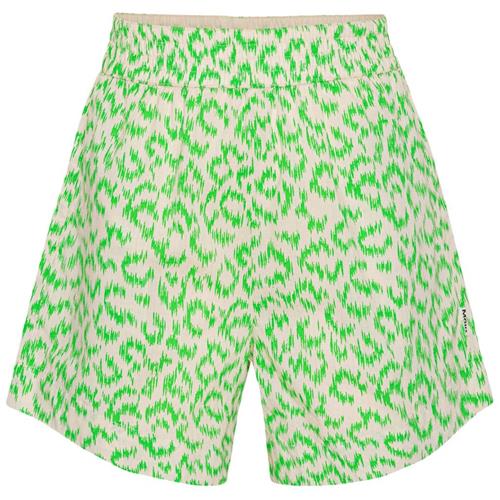 Molo Alice Shorts Green Leo 152 cm  Grøn  152 cm  Piger