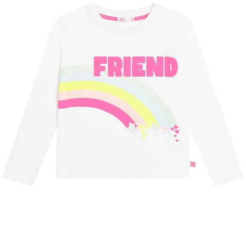 Billieblush T-shirt Med Tryk Elfenben 5 Y  Creme  5 år  Piger