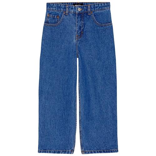 Molo GOTS Aiden Jeans Light Stone Blue 110 cm  Blå  110 cm  Drenge, Piger