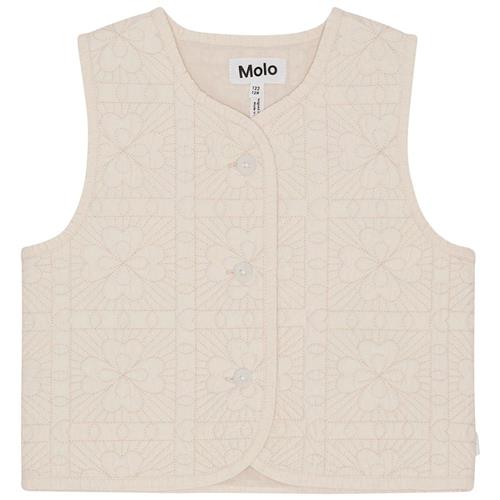 Molo Heather Vest Sea Shell 146/152 cm  Beige  146/152 cm  Piger
