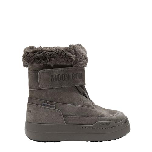 Moon Boot Park Strap Snow Boots Anthracite 28 EU  Grå  28 EU  Drenge, Piger