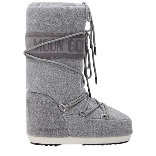 Moon Boot Ikon Snestøvler Grey 42-44 EU  Grå  42-44 EU  Drenge, Piger