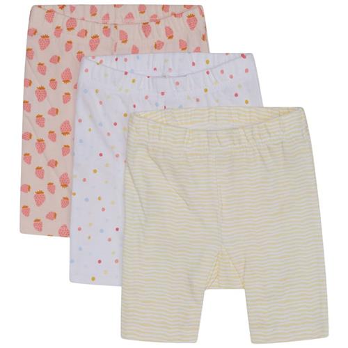 Hust&Claire 3-pak Labika Shorts Skin Chalk 68 cm  Lyserød  68 cm  Piger