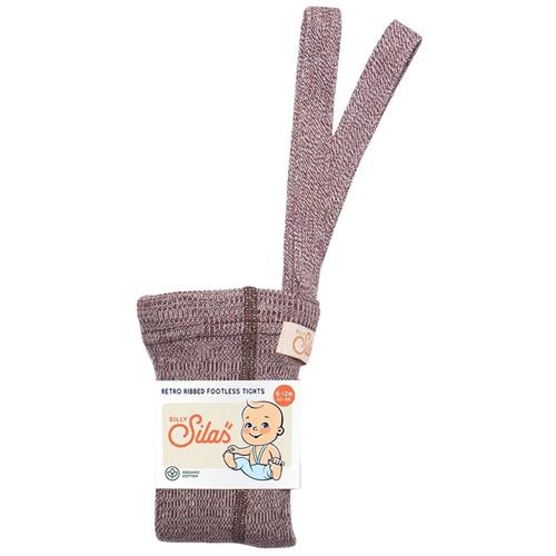 Silly Silas GOTS Fodløse Strømpebukser Vanilla Fig  3-4 Y  Lilla  3-4 år  Drenge, Piger