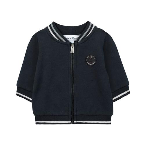 Tartine et Chocolat Cotton Navy Outfit-sæt i klassisk marineblå 9 months  Marineblå  9 måneder  Drenge