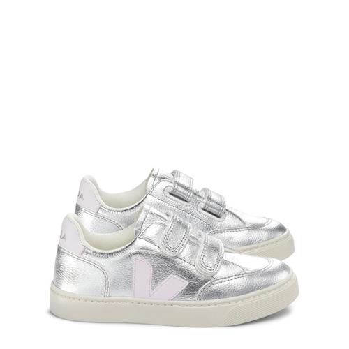 Veja V-12 Sneakere Silver Lassi 21 EU  Sølv  21 EU  Drenge, Piger