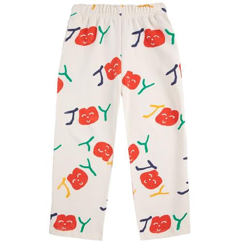 Bobo Choses Smiling All Over Joggingbukser Offwhite 10-11 Y  Creme  10-11 år  Piger