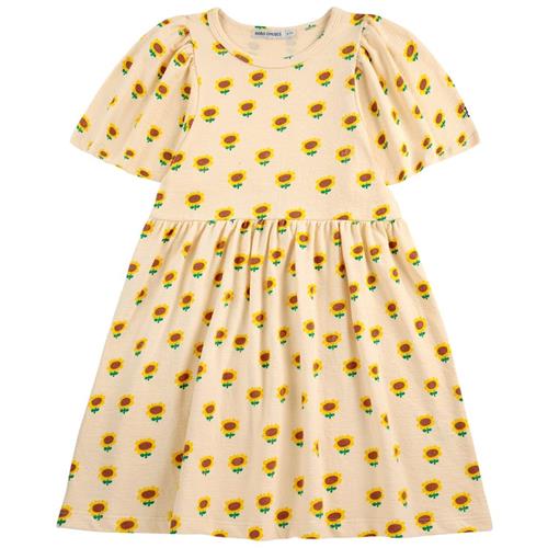 Bobo Choses Sunflower All Over Kjole Offwhite 2-3 Y  Creme  2-3 år  Piger