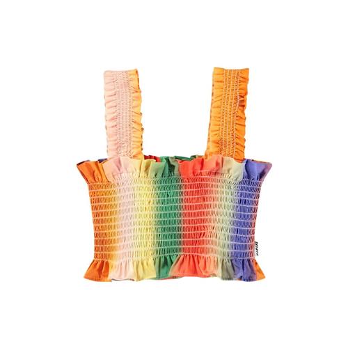 Molo Rolfia Top Big Rainbow 98/104 cm  Orange.  98/104 cm  Piger