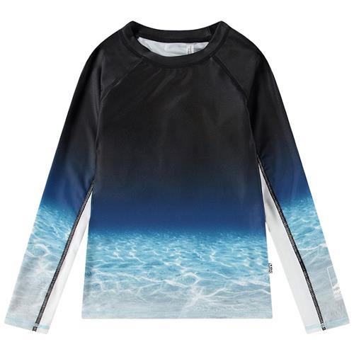Molo Neptune T-shirt Faded Ocean 86/92 cm  Sort  86/92 cm  Drenge, Piger