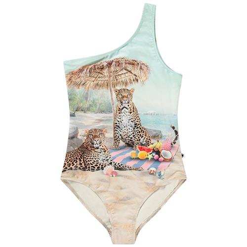 Molo Nai Swimsuit På Stranden 98 cm  Beige  98 cm  Drenge, Piger