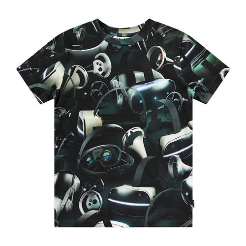 Molo Ralphie T-shirts Short sleeves Virtual Reality 104cm  Sort  104 cm  Drenge