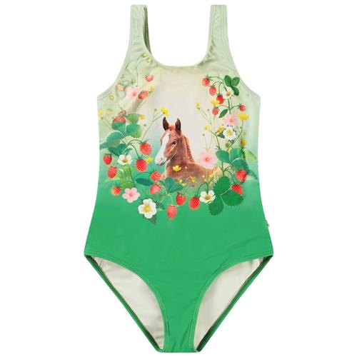Molo Nika Swimsuit Skønhed 104cm  Grøn  104 cm  Drenge, Piger