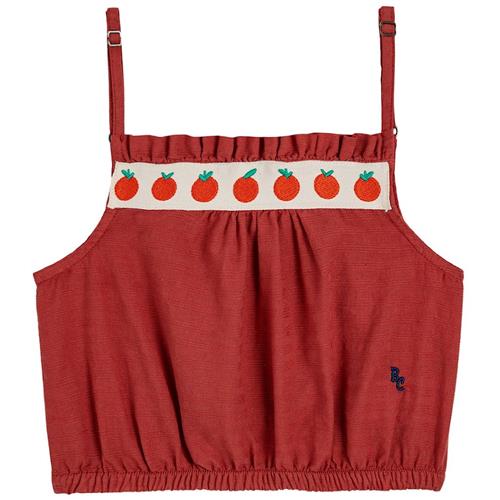 Bobo Choses Tomato Tanktop Rød 4-5 Y  Rød  4-5 år  Piger