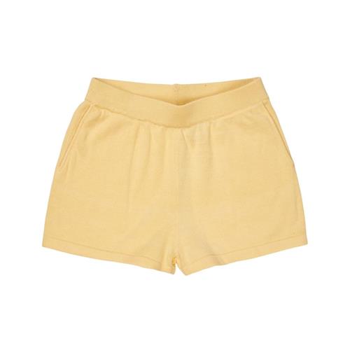 FUB Strikkede Shorts Vanilla 140 cm  Gul  140 cm  Drenge, Piger