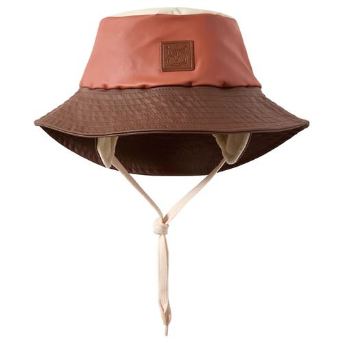 Kuling Liverpool Kontrastfarvet Genanvendt Regnhat Warm Sienna/Brown 48/50 cm  Brun  48/50 cm  Drenge, Piger