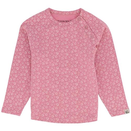 Gullkorn Villvette Langærmet T-shirt Blush Pink 128 cm  Lyserød  128 cm  Drenge, Piger